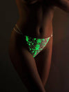 Glow In The Dark Scarlett Bra and Tequila Thong Set - Lingerie - TheGlowLingerie - TheGlowLingerie™️