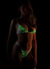 Glow In The Dark Lulu Bra - Lingerie - TheGlowLingerie - TheGlowLingerie™️