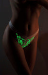 Glow In The Dark Eva Thong - Lingerie - TheGlowLingerie - TheGlowLingerie™️