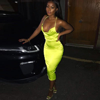 Sexy Dress Neon Sexy Club -  - TheGlowLingerie™️ - TheGlowLingerie™️