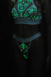 Glow in the Dark Lace Sassy Lace Thong