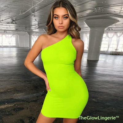 Backless Dress Neon Sexy Club -  - TheGlowLingerie™️ - TheGlowLingerie™️