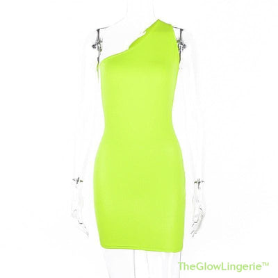 Backless Dress Neon Sexy Club -  - TheGlowLingerie™️ - TheGlowLingerie™️